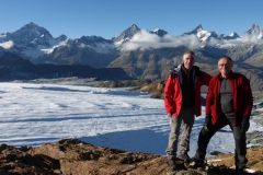 16.Au-dessus de l'Oberer Theodulgletscher