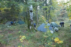 28.Bivouac au-dessus du lac du Petit Maclu