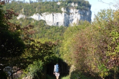 44.En arrivant à Baume-les-Messieurs