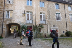 46.Dans l'abbaye de Baume-les-Messieurs